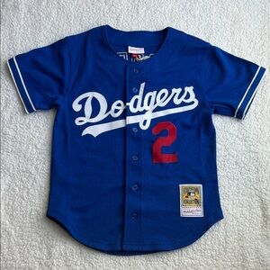 Mitchell & Ness Blue Dodgers Jersey